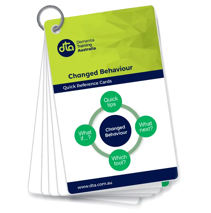 Changed Behaviour Reference cards